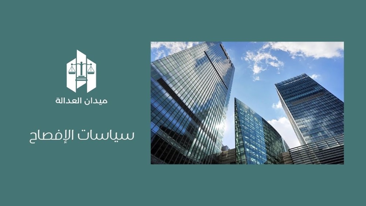 سياسات الإفصاح