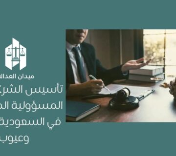 تأسيس الشركات ذات المسؤولية المحدودة في السعودية | مزايا وعيوب
