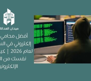 أفضل محامي احتيال إلكتروني في السعودية لعام 2026 | كيف تحمي نفسك من الجرائم الإلكترونية