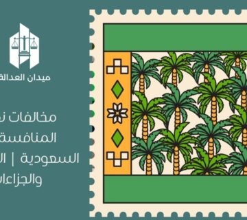 مخالفات نظام المنافسة في السعودية | العقوبات والجزاءات